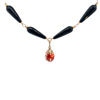 Collana Tatiana Fabergé Donna in Argento Onice 65784 - 65784